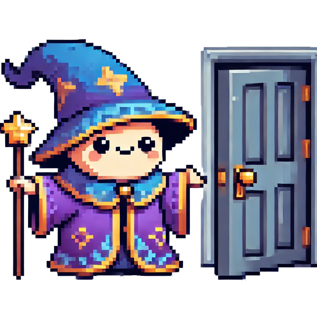 A welcoming wizard